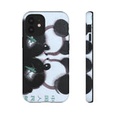 Panda Bear Asia Stamp - Tough Phone Case