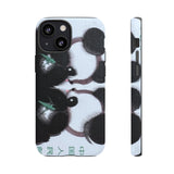 Panda Bear Asia Stamp - Tough Phone Case