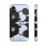 Panda Bear Asia Stamp - Tough Phone Case