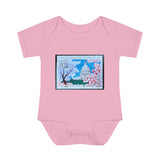 Cherry Blossoms Baby Onesie