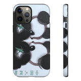 Panda Bear Asia Stamp - Tough Phone Case