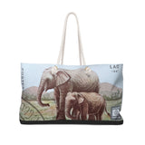 Elephant & Baby Travel Bag