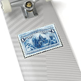 Columbus Blue Stamp Sticker