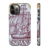 Spain Ship Tough Phone Case