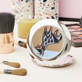 Doberman Compact Travel Mirror