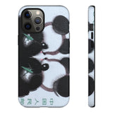 Panda Bear Asia Stamp - Tough Phone Case