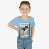 Saint Bernard Dog Stamp Baby Onesie