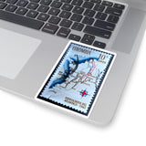 Columbia Map Stamp Sticker