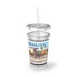 Bermuda Stamp Acrylic Cup