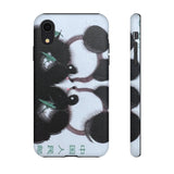 Panda Bear Asia Stamp - Tough Phone Case