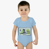 Davy Crockett Stamp Baby Onesie