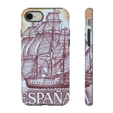 Spain Ship Tough Phone Case