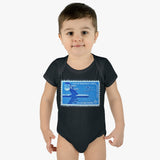 Air Force Stamp Baby Onesie