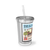 Bermuda Stamp Acrylic Cup