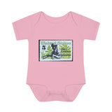 Davy Crockett Stamp Baby Onesie