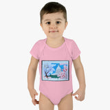 Cherry Blossoms Baby Onesie