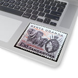 Elephant Kenya Stamp Sticker