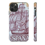 Spain Ship Tough Phone Case