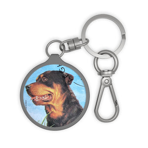 Rottweiler Dog Keyring