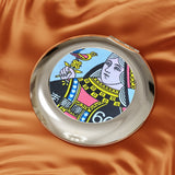 Queen of Hearts Travel Mirror