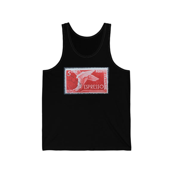 Italian Espresso Stamp Tank Top