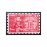 Alexander Hamilton Red Stamp Sticker