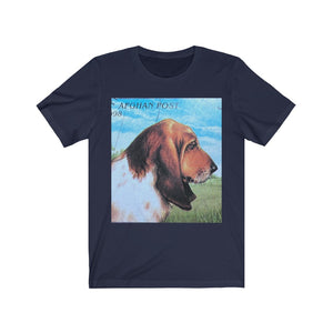 Basset Hound Dog Stamp T-shirt