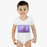 New York City Stamp Baby Onesie