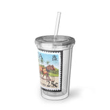 Bermuda Stamp Acrylic Cup