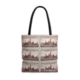 Historic Museum 1946 Stamp Tote Bag