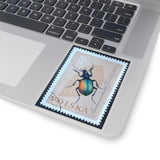 Beetle - Poland Stamp Sticker