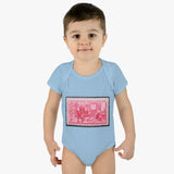 Betsy Ross Stamp Baby Onesie