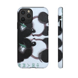 Panda Bear Asia Stamp - Tough Phone Case