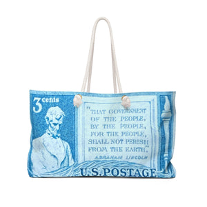 Lincoln Blue Travel Bag