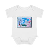 Cherry Blossoms Baby Onesie