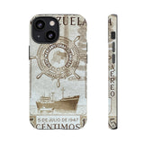 Ship at Sea Tough Phone Case