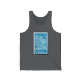 Mackinaw Bridge Stamp Tank Top